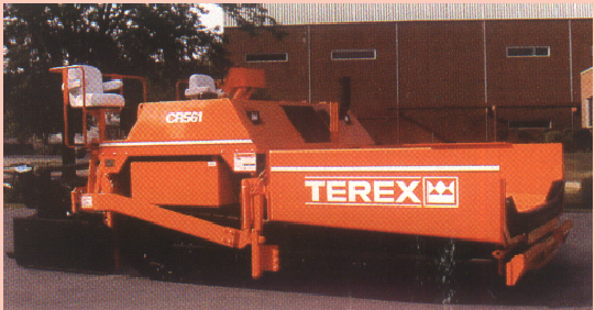 简述TerexCR500系列摊铺机构造